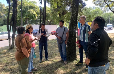 personal de CONANP, COMECYT Científicos y Académicos en reunión de planeación